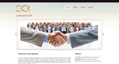 Desktop Screenshot of canvasscorp.com